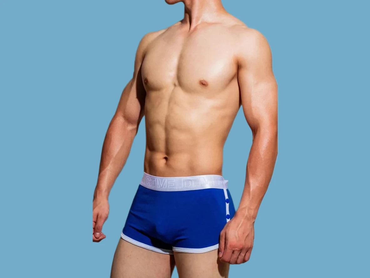 Gay Boxer Briefs | D.M Easy Access Side Button Boxer Briefs