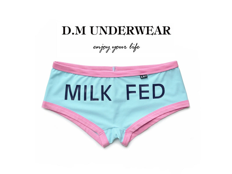Gay Boxer Briefs | D.M "MILK FED" Underwear