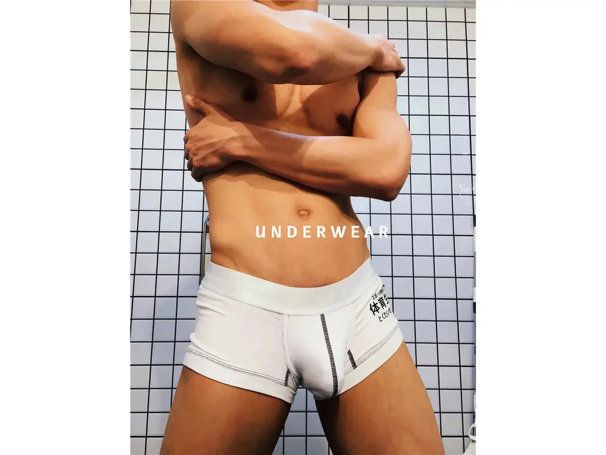 Gay Boxer Briefs | D.M Underwear Sport Boxer Briefs