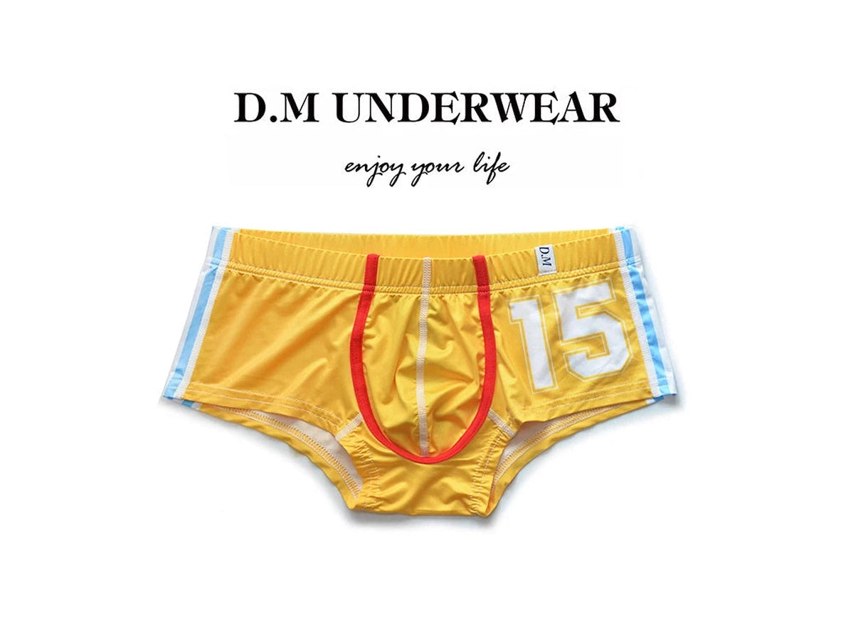 Gay Boxer Briefs | D.M Underwear Sport Boxer Briefs