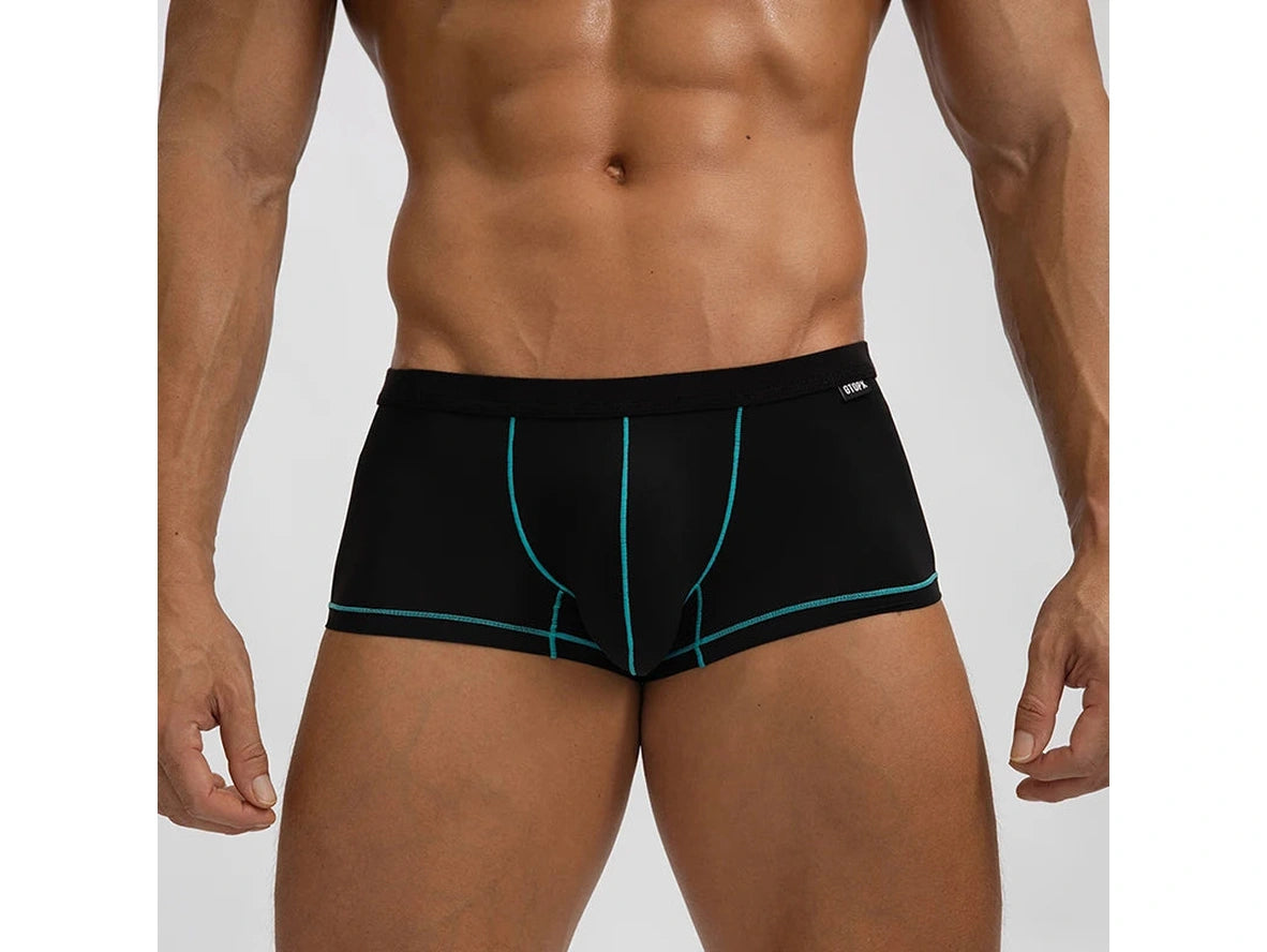 Gay Boxer Briefs | GTOPX MAN Thin Ice Silk Boxer Briefs