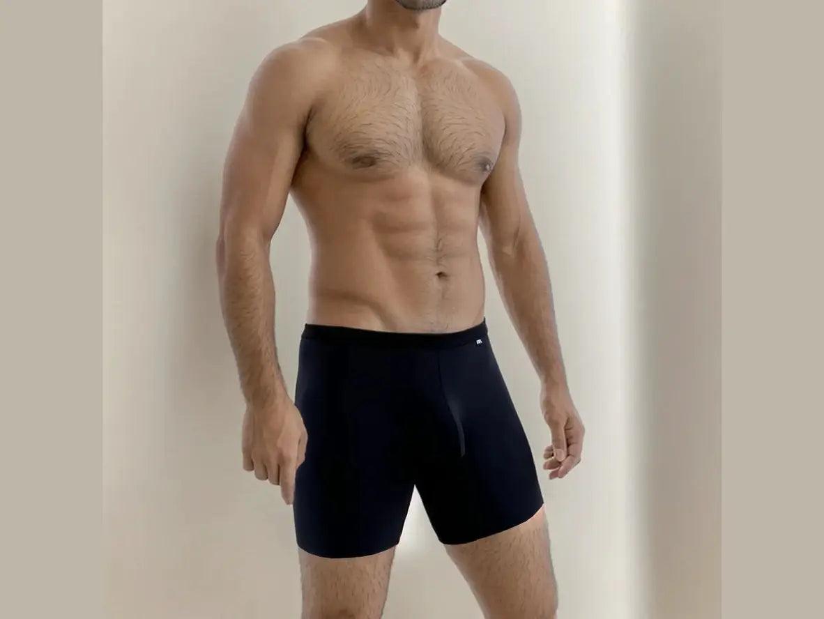 Gay Boxer Briefs | GTOPX MAN U Pouch Thin Long Boxer Briefs