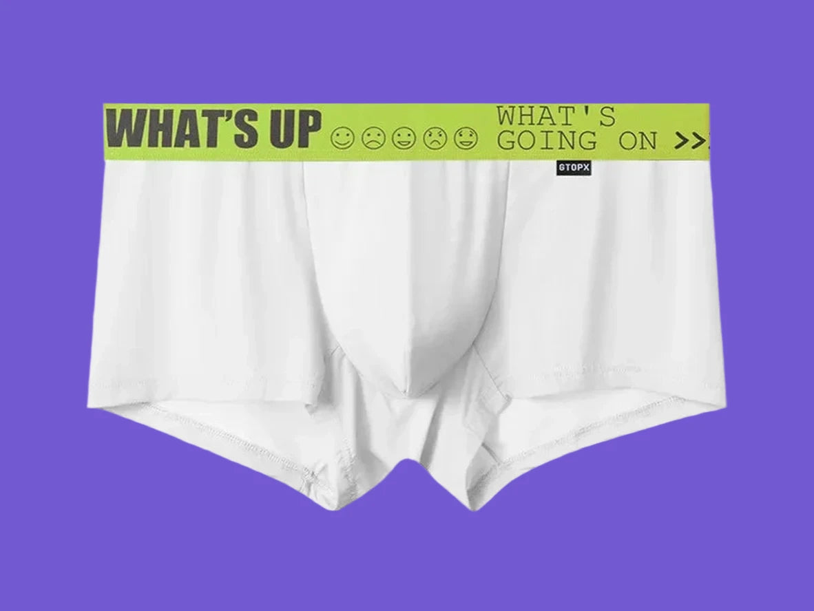 Gay Boxer Briefs | GTOPX MAN &quot;What&#39;s Up&quot; Boxer Briefs