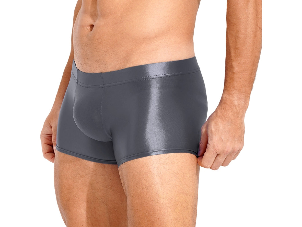 Gay Boxer Briefs | Glossy See-Through Boxer Briefs