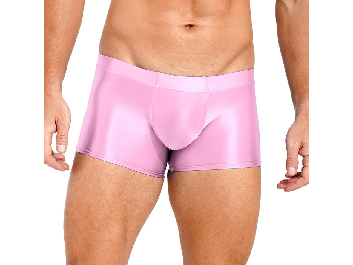 Gay Boxer Briefs | Glossy See-Through Boxer Briefs