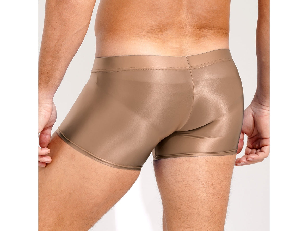 Gay Boxer Briefs | Glossy See-Through Boxer Briefs
