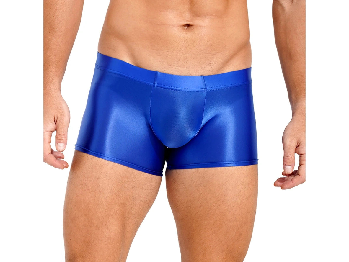Gay Boxer Briefs | Glossy See-Through Boxer Briefs