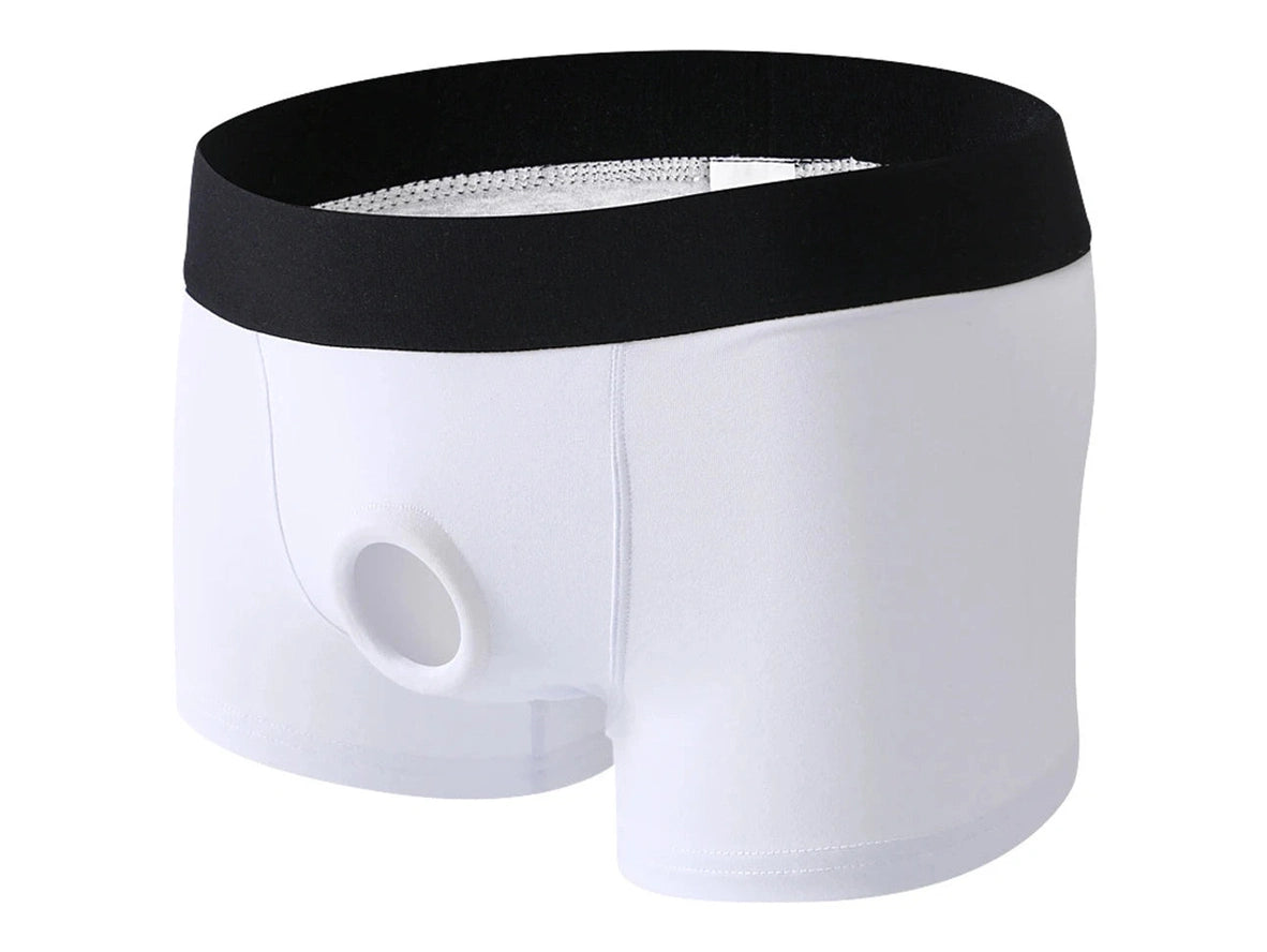Gay Boxer Briefs | Hole Pouch Boxer Briefs