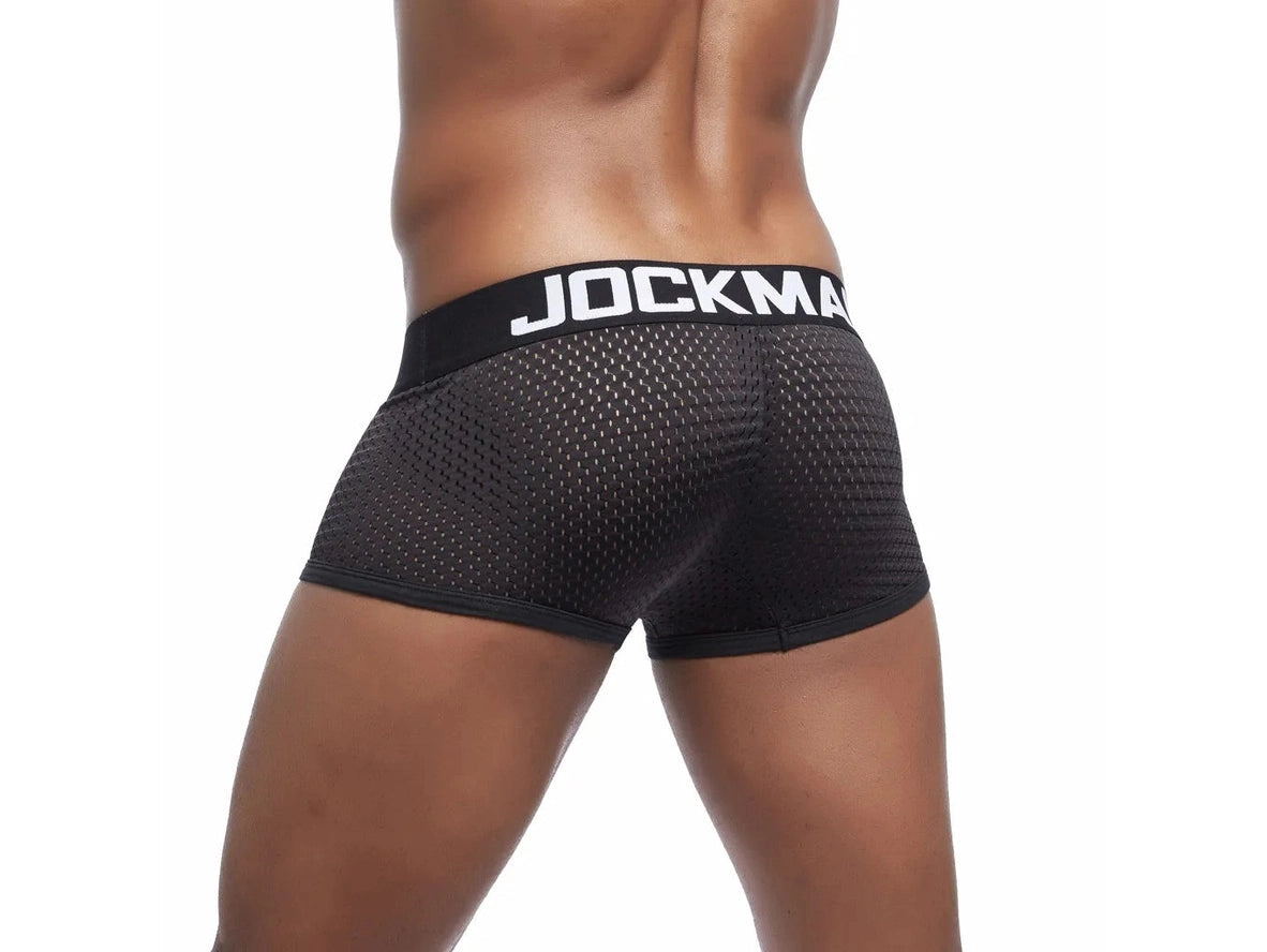 Gay Boxer Briefs | JOCKMAIL Mesh Boxer Briefs