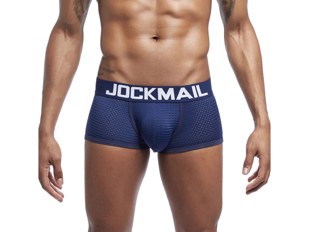 Gay Boxer Briefs | JOCKMAIL Mesh Boxer Briefs