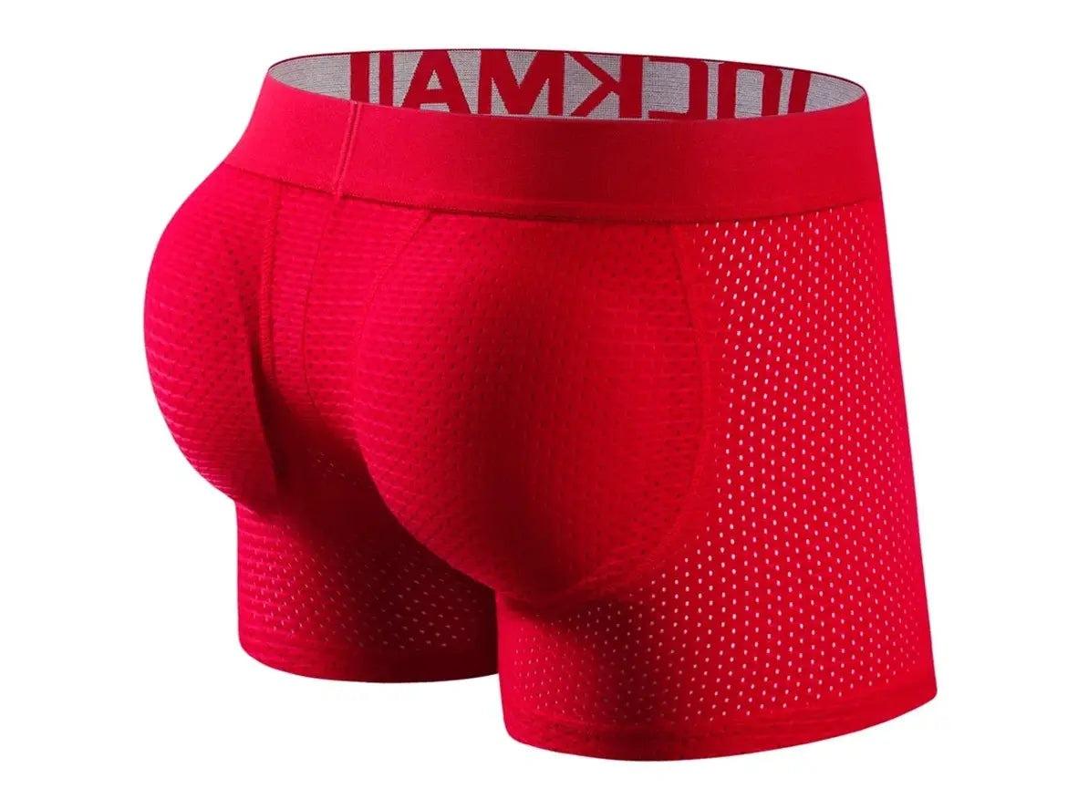 Gay Boxer Briefs | JOCKMAIL Removable Butt Padded Boxer Briefs