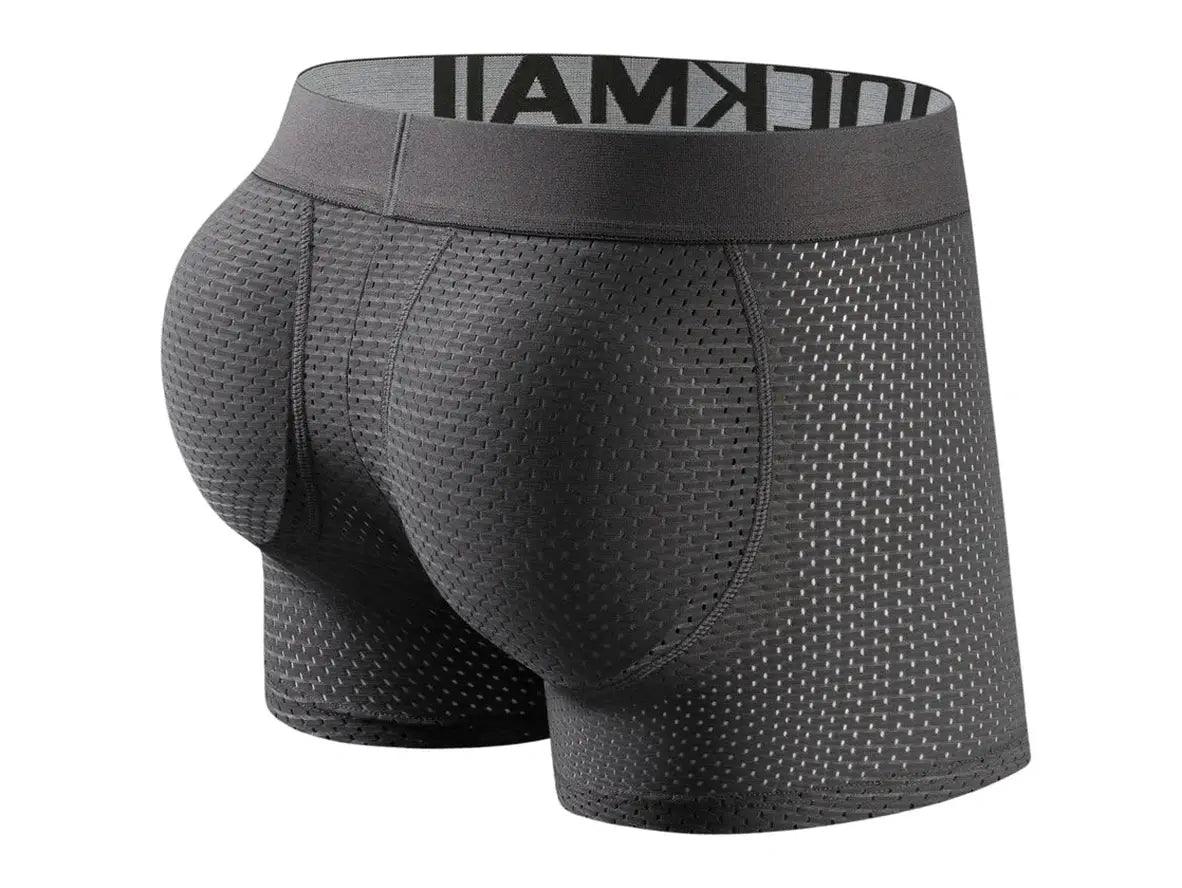 Gay Boxer Briefs | JOCKMAIL Removable Butt Padded Boxer Briefs