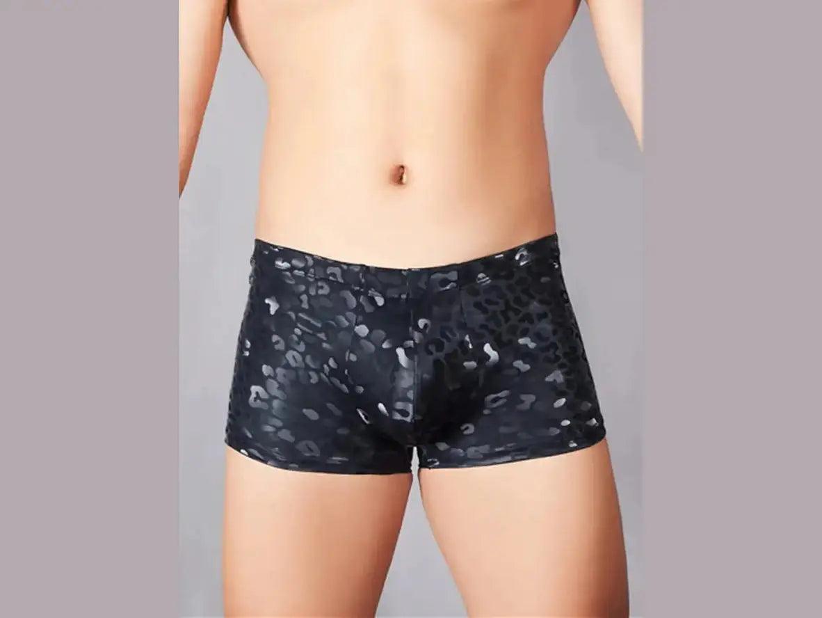 Gay Boxer Briefs | Low-Rise Leopard Print Boxer Briefs