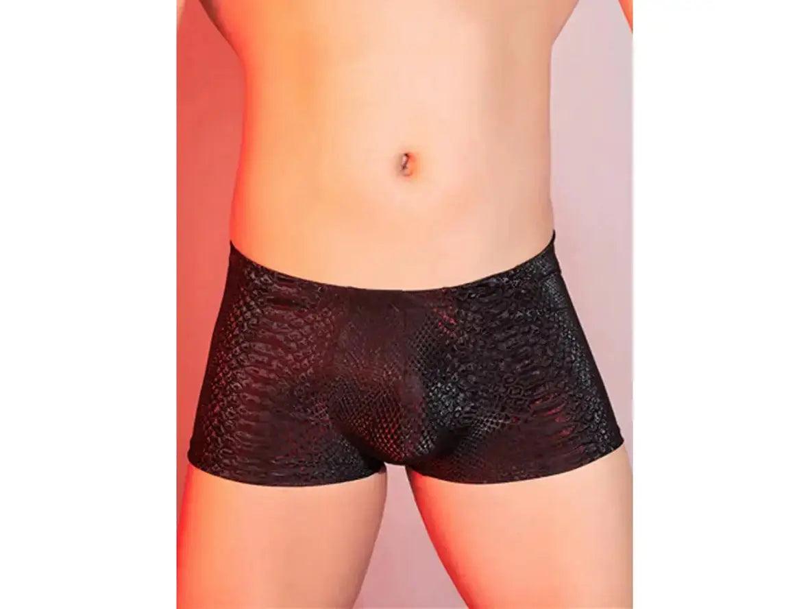 Gay Boxer Briefs | Low-Rise Leopard Print Boxer Briefs