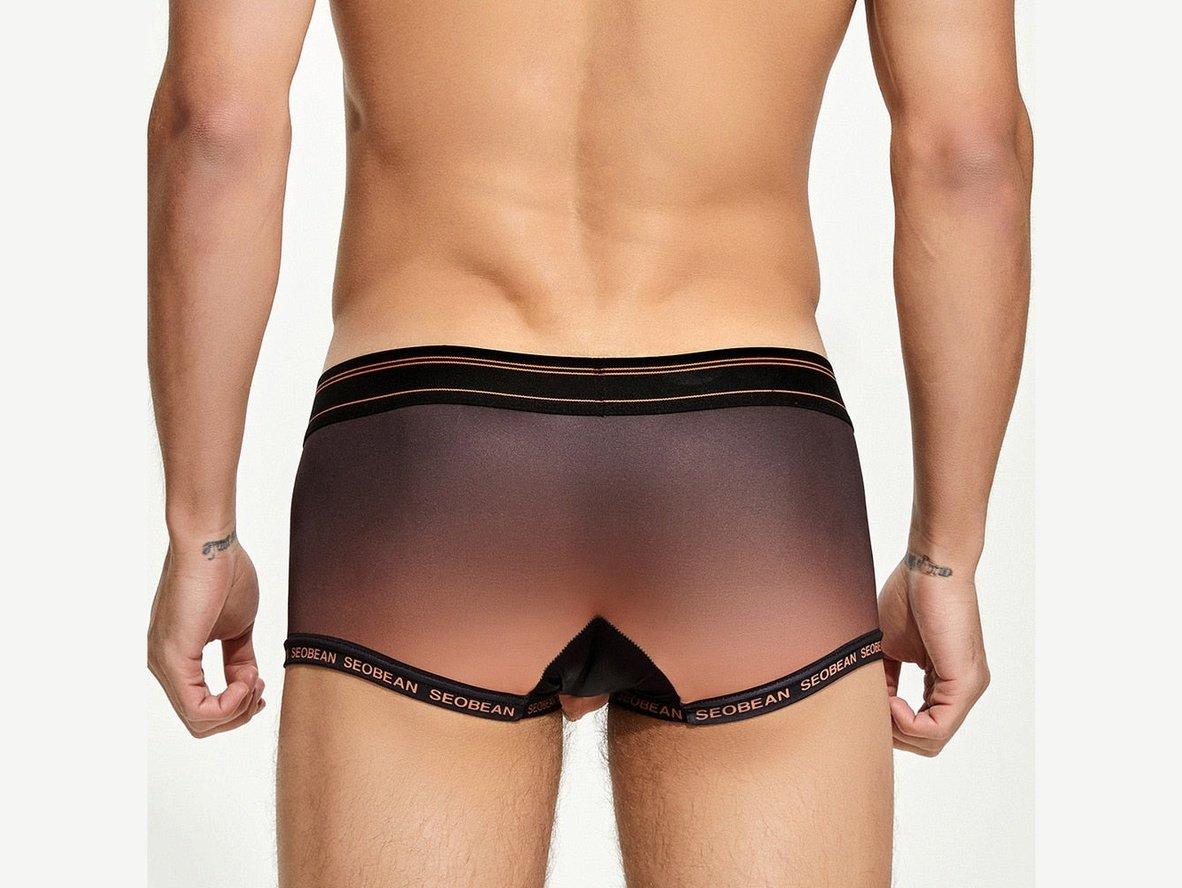 Gay Boxer Briefs | SEOBEAN Gradient Color Boxer Briefs