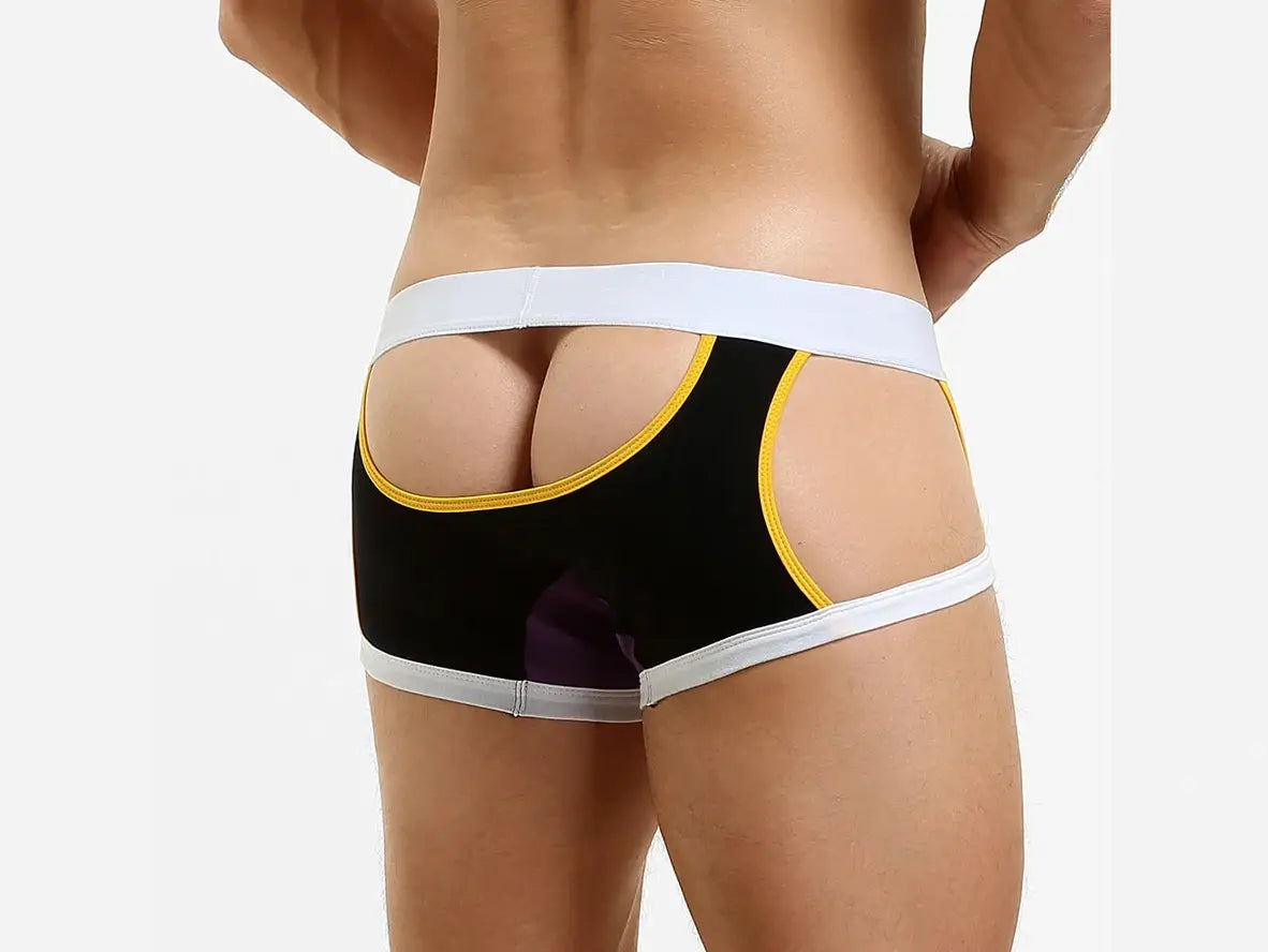 Gay Boxer Briefs | SEOBEAN Hollow Boxer Briefs