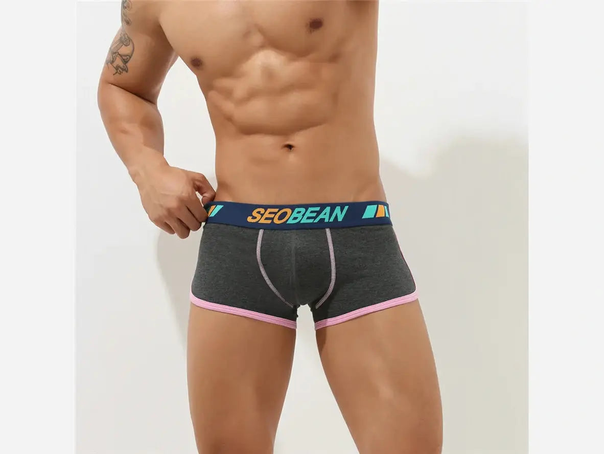 Gay Boxer Briefs | SEOBEAN Soft Underwear Boxer Briefs