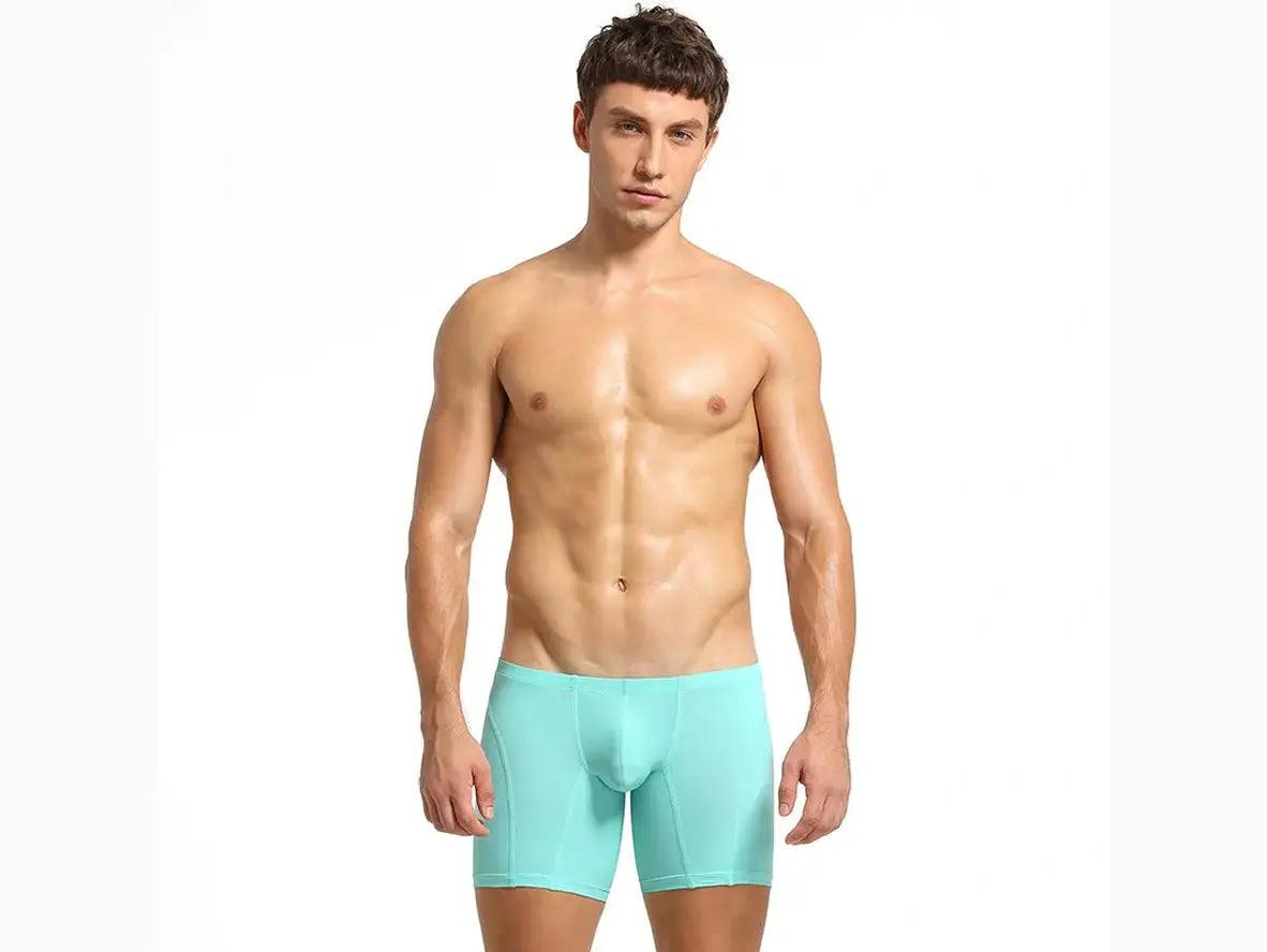Gay Boxer Briefs | SEOBEAN Underwear Low-Rise Long Boxers