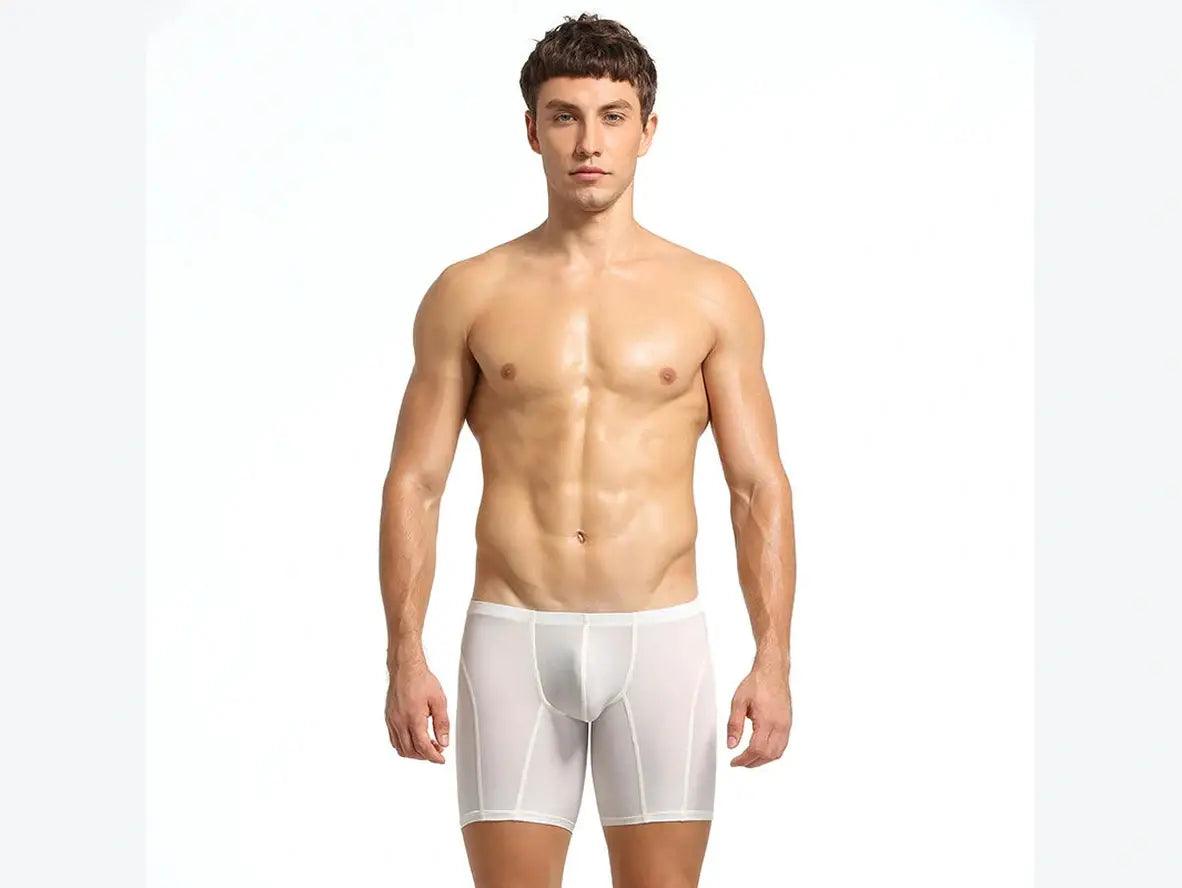 Gay Boxer Briefs | SEOBEAN Underwear Low-Rise Long Boxers