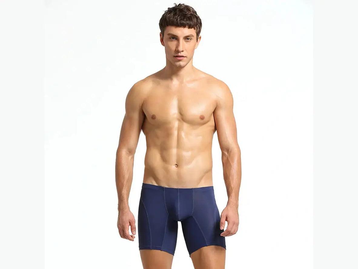 Gay Boxer Briefs | SEOBEAN Underwear Low-Rise Long Boxers