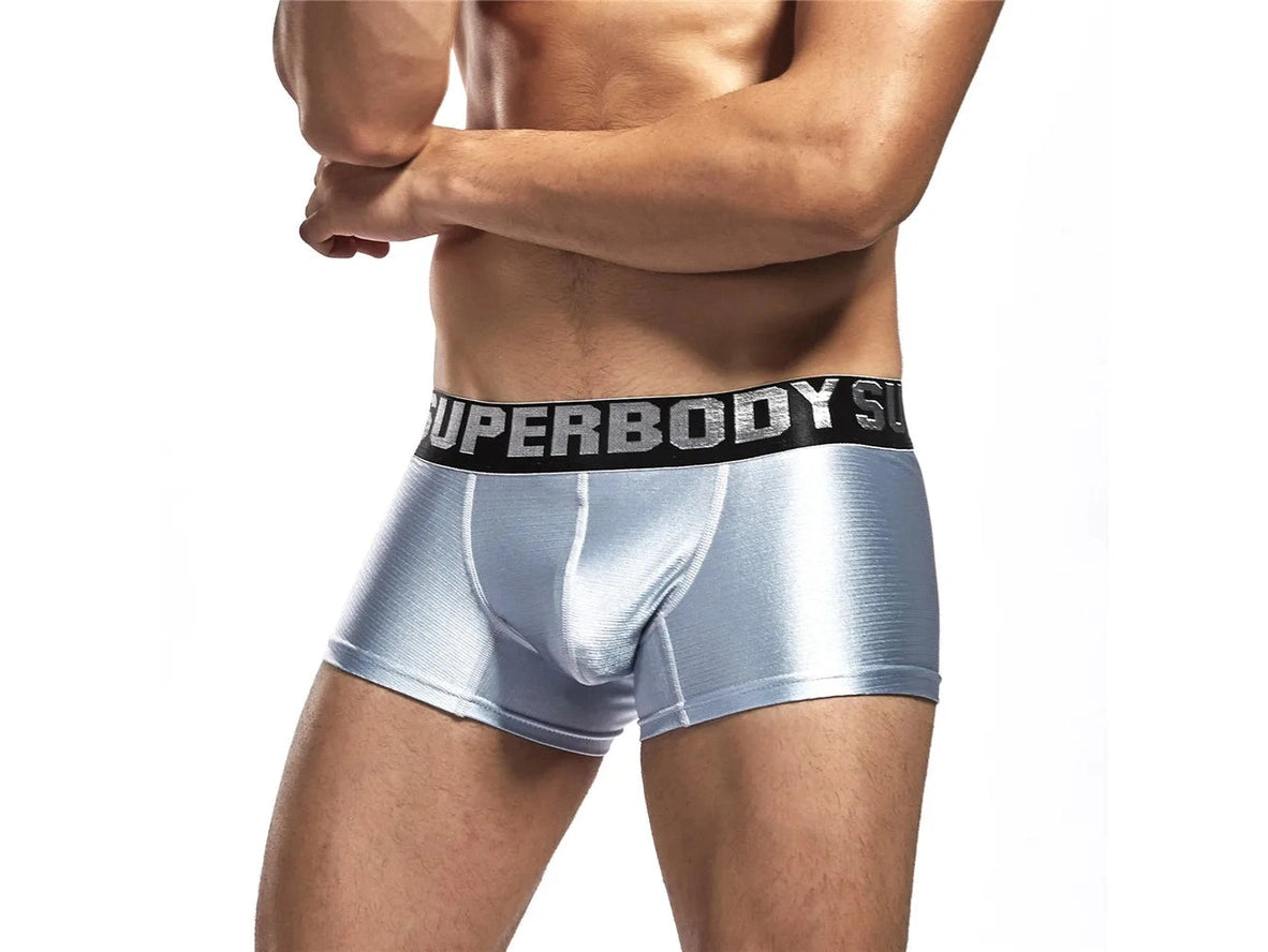 Gay Boxer Briefs | SUPERBODY Shiny Boxer Briefs
