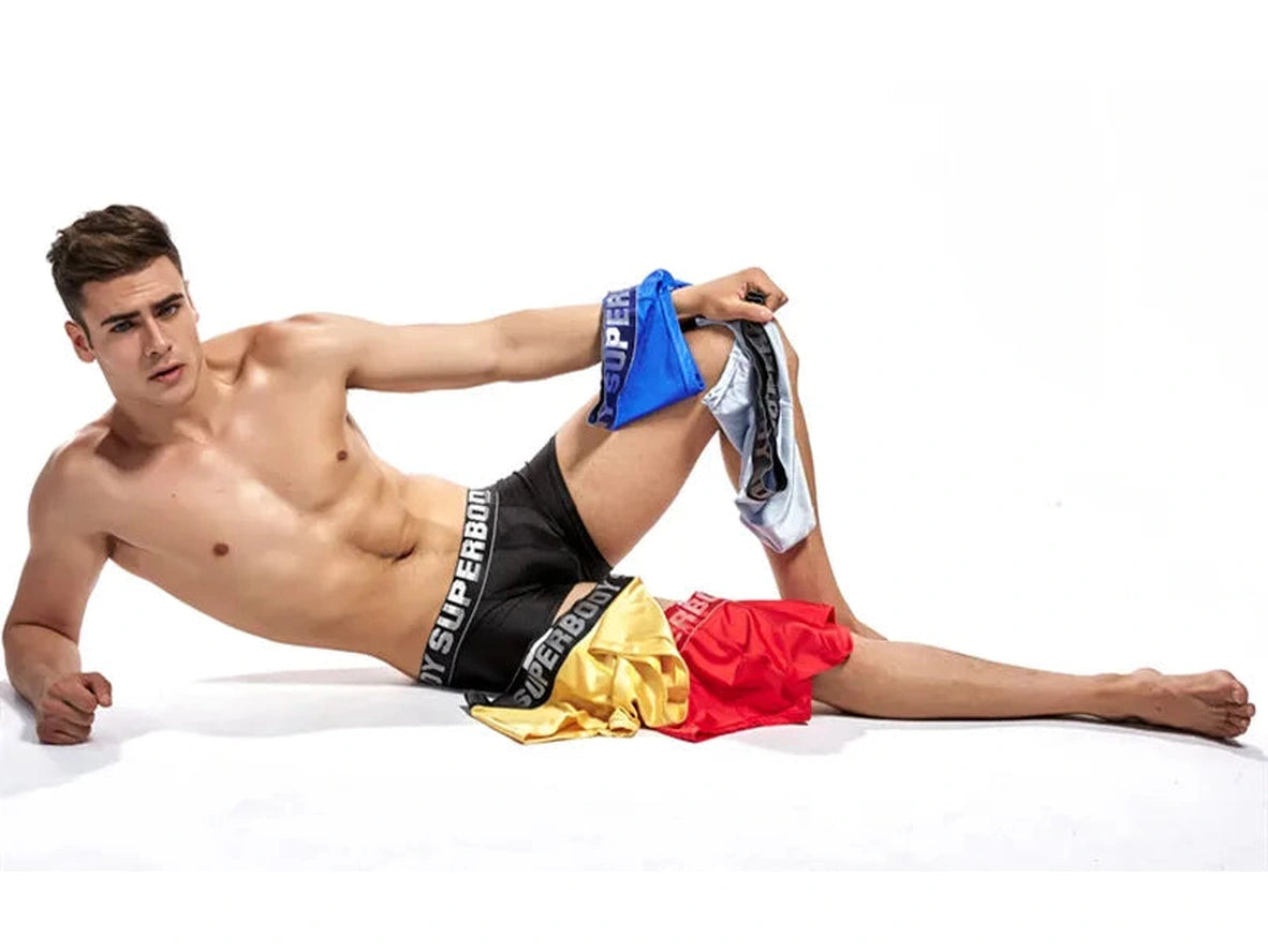 Gay Boxer Briefs | SUPERBODY Shiny Boxer Briefs