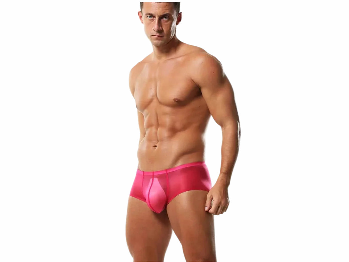 Gay Boxer Briefs | Seamless Ultra Transparent Boxer Briefs