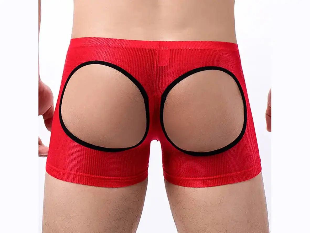 Gay Boxer Briefs | Sexy Bare Bun Boxer Briefs