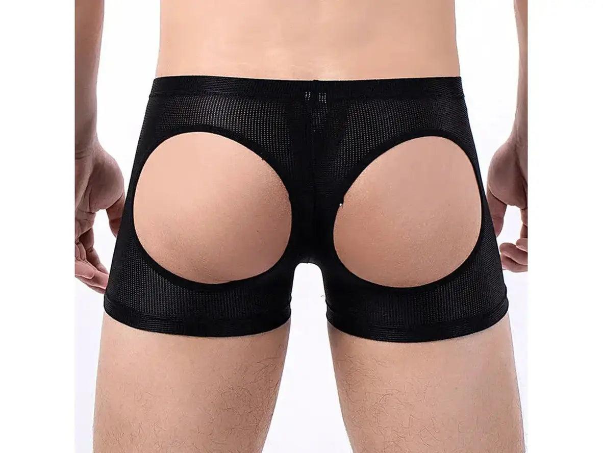 Gay Boxer Briefs | Sexy Bare Bun Boxer Briefs