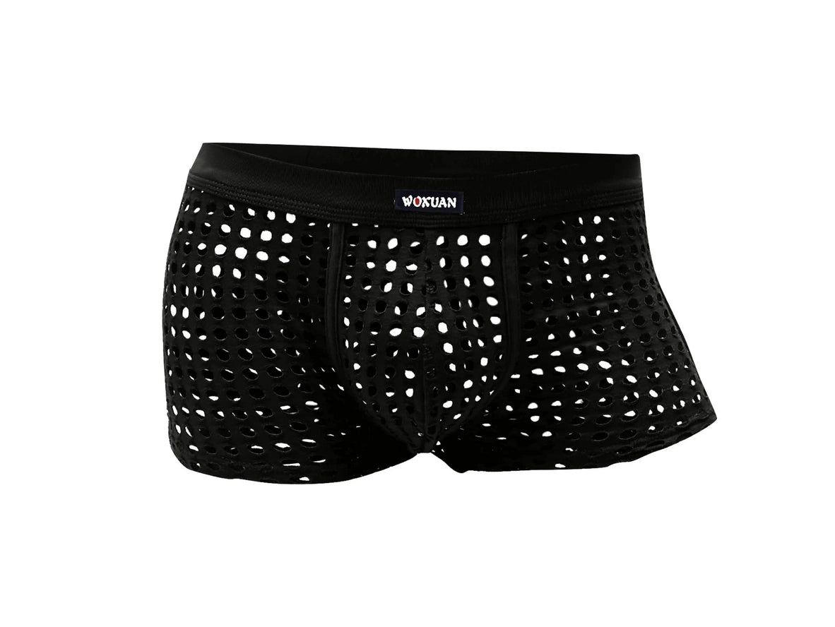 Gay Boxer Briefs | Sexy Mesh Underwear Boxers