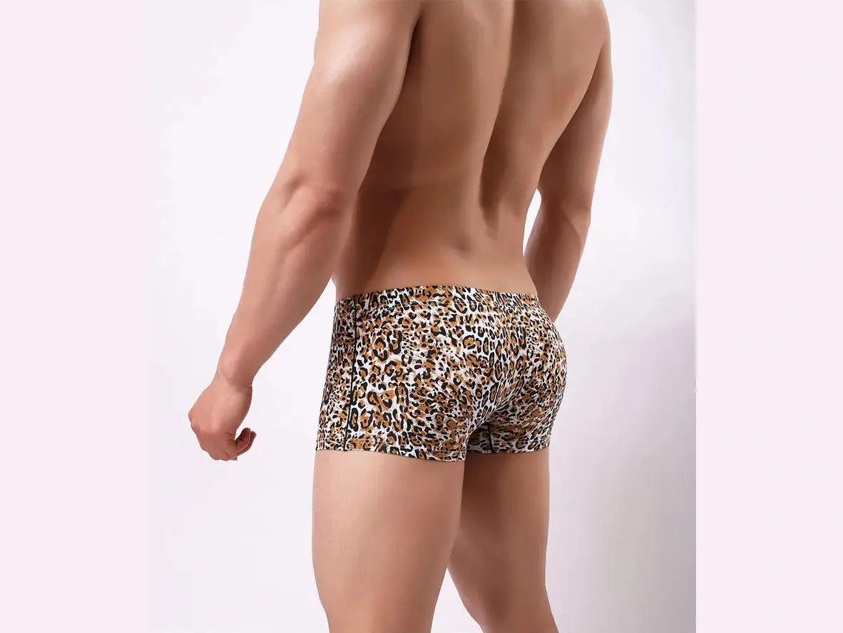 Gay Boxer Briefs | Sexy Print Smooth Boxer Briefs