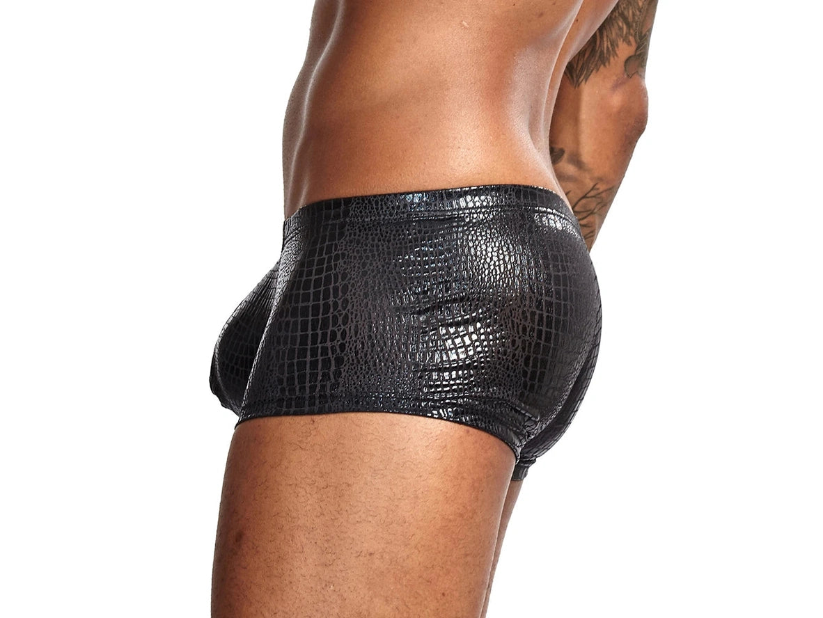 Gay Boxer Briefs | Snakeskin Pattern Boxer Briefs