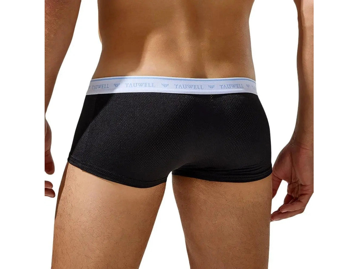Gay Boxer Briefs | TAUWELL Mesh Boxer Briefs