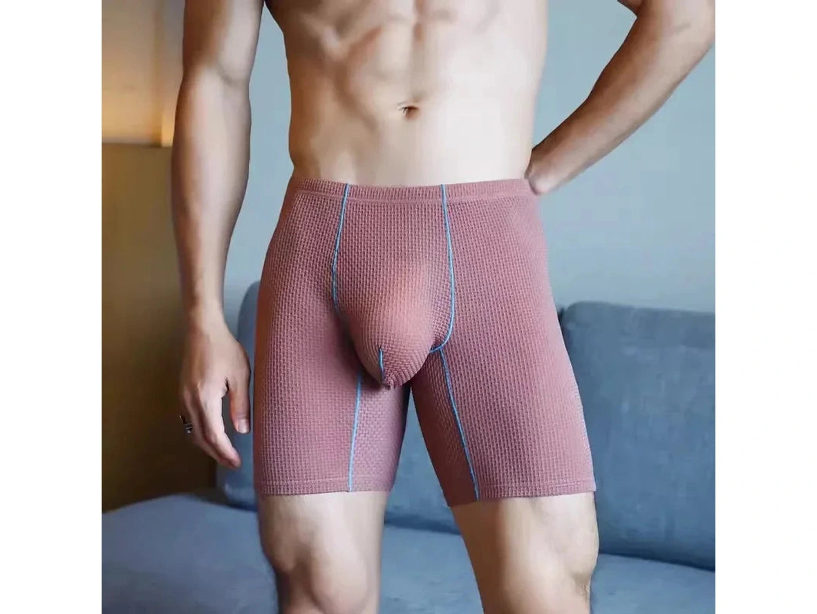 Gay Boxer Briefs | Transparent Mesh Boxers Briefs