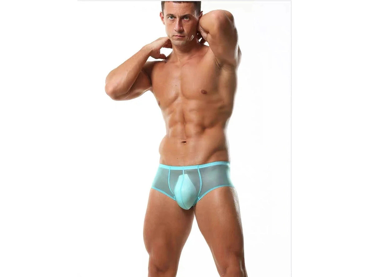Gay Boxer Briefs | Ultra-thin Seamless Transparent Boxer Briefs