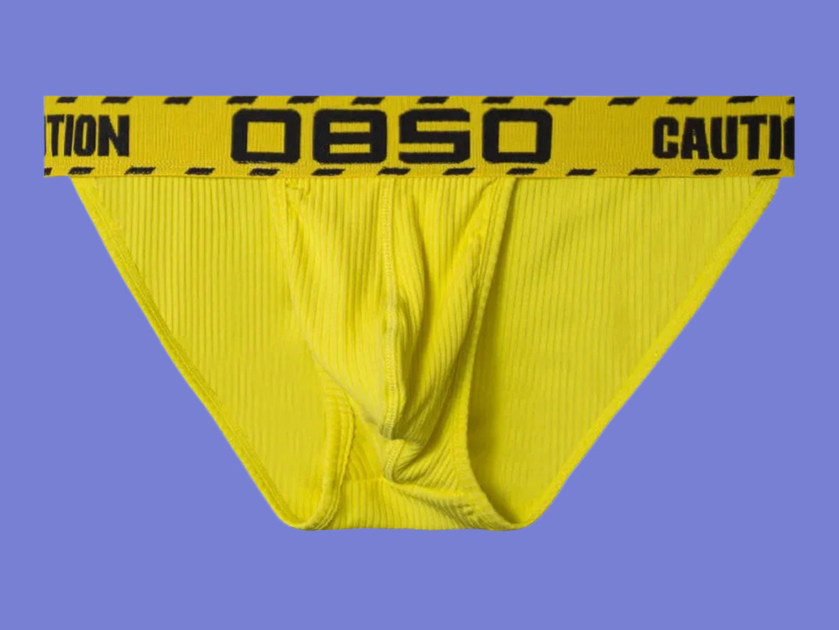 Gay Briefs | 0850 &quot;Caution&quot; Sport Briefs