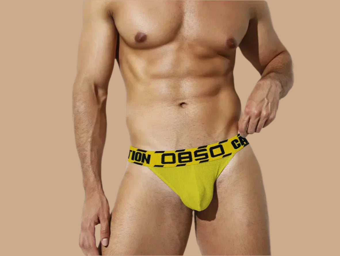 Gay Briefs | 0850 &quot;Caution&quot; Sport Briefs