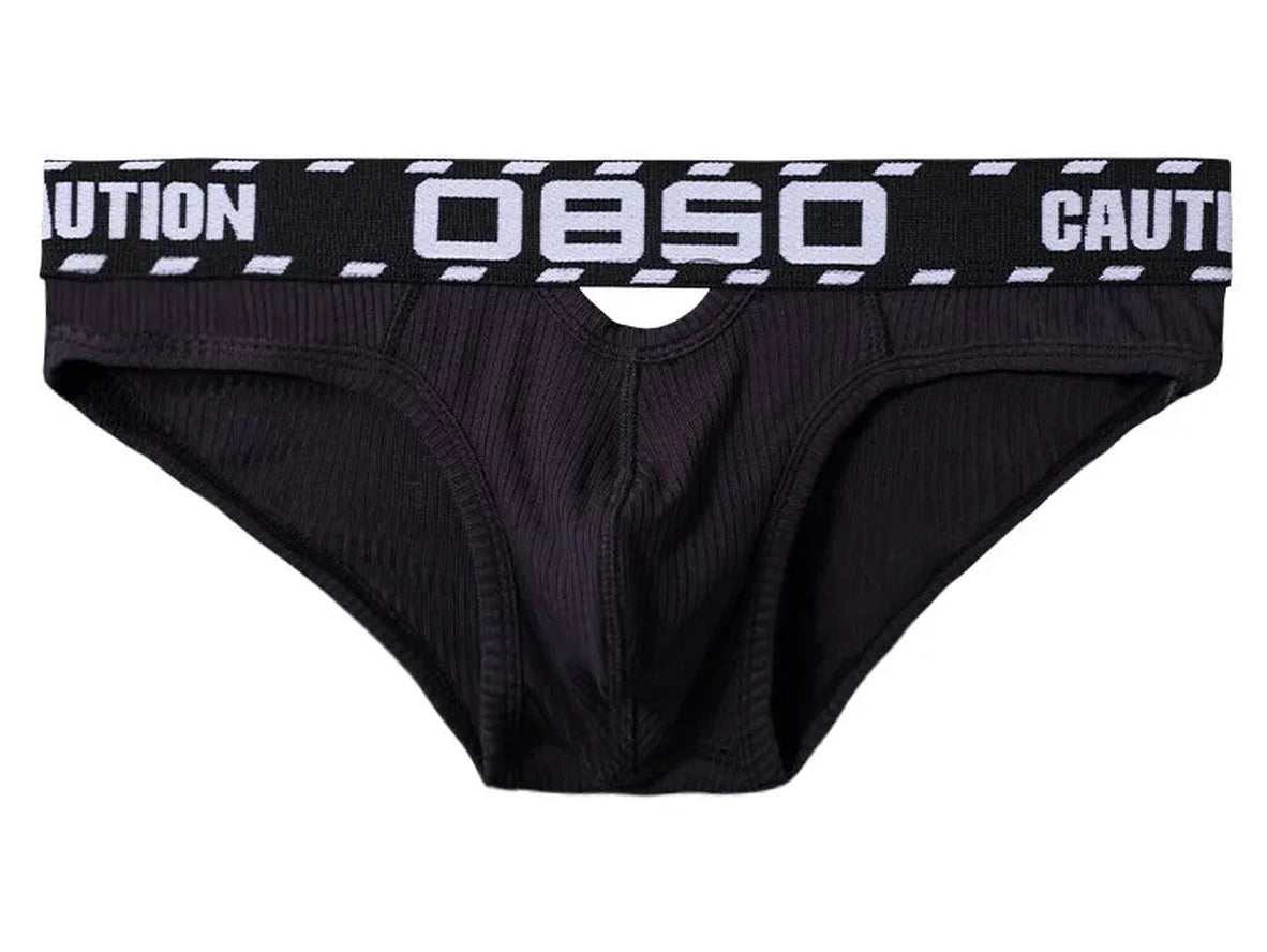 Gay Briefs | 0850 Sexy Tight Cotton Hollow Briefs