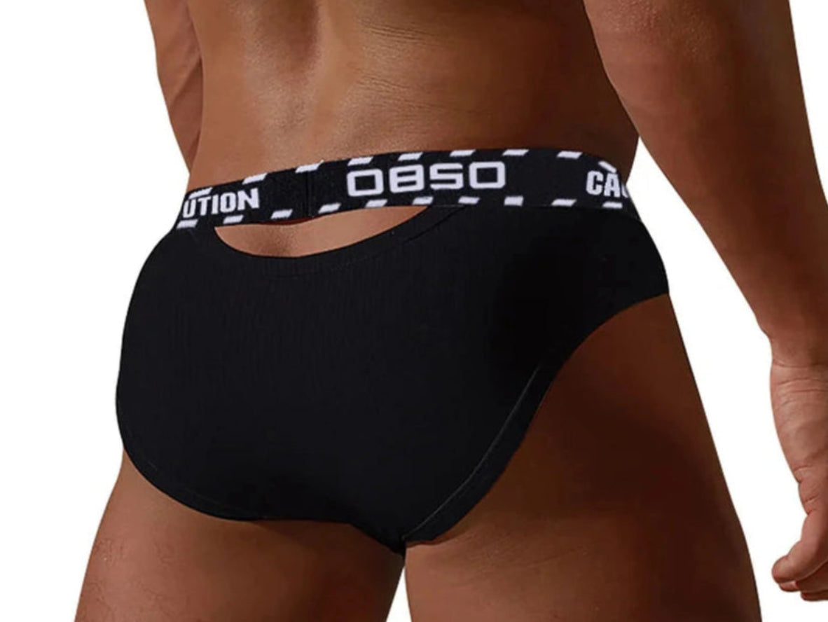 Gay Briefs | 0850 Sexy Tight Cotton Hollow Briefs