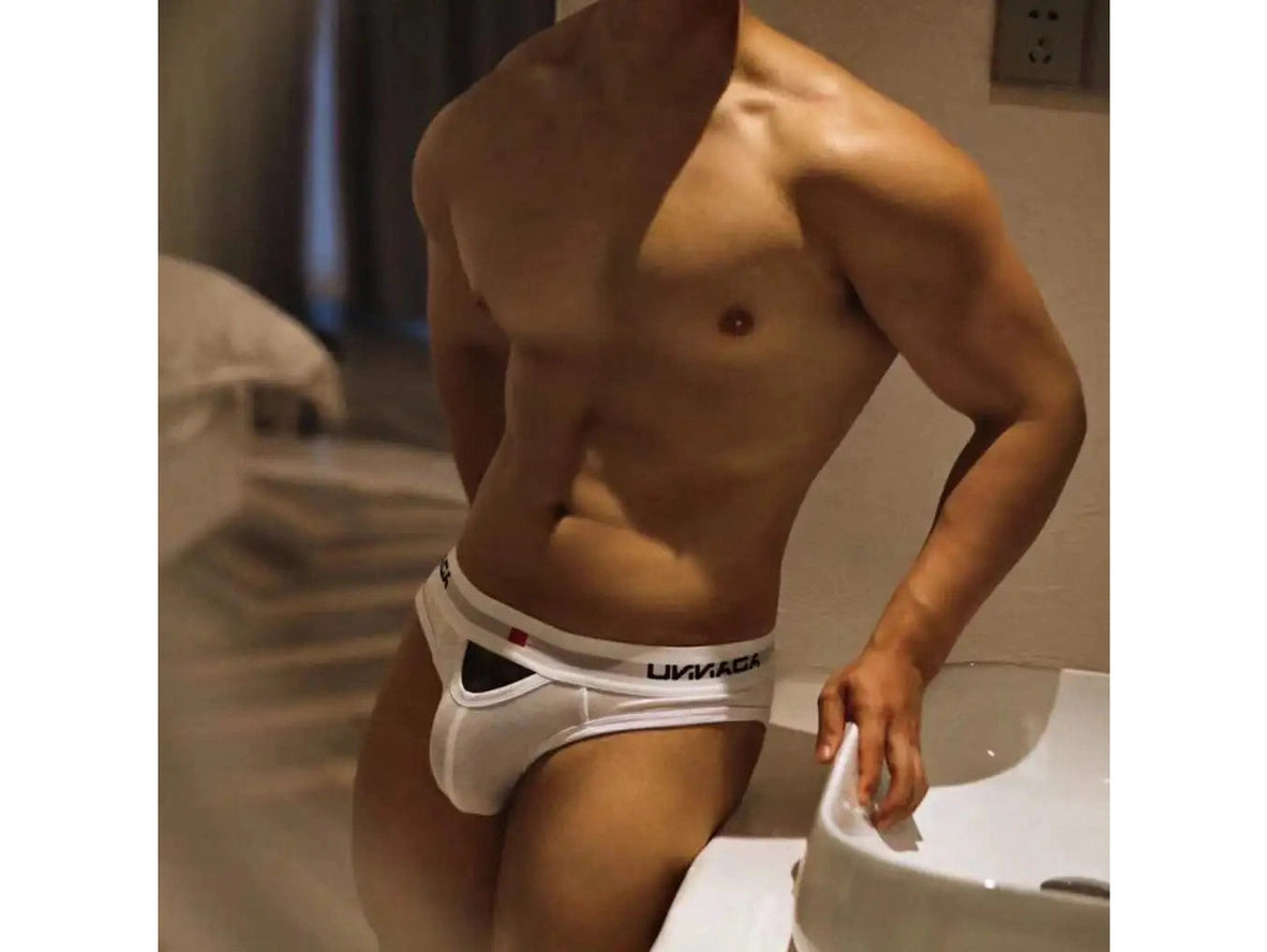 Gay Briefs | ADANNU Cut-Out Briefs