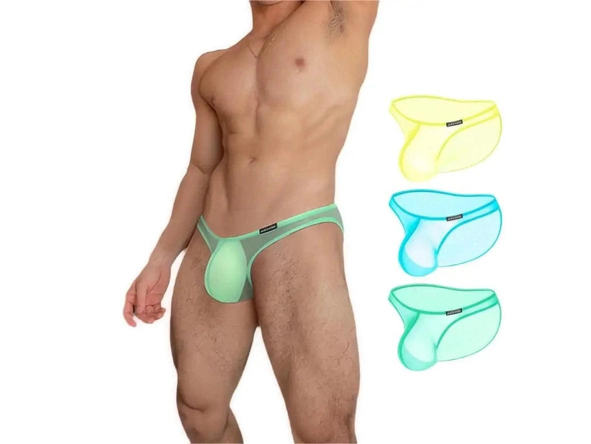 Gay Briefs | ADANNU Sexy Transparent Sport Briefs