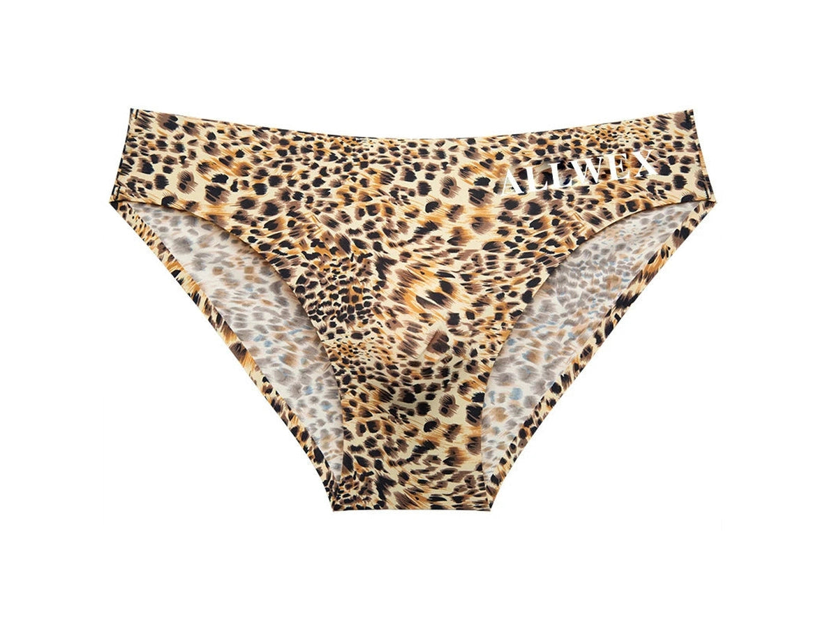 Gay Briefs | ALLMIX Soft Bulge Pouch Animal Print Briefs