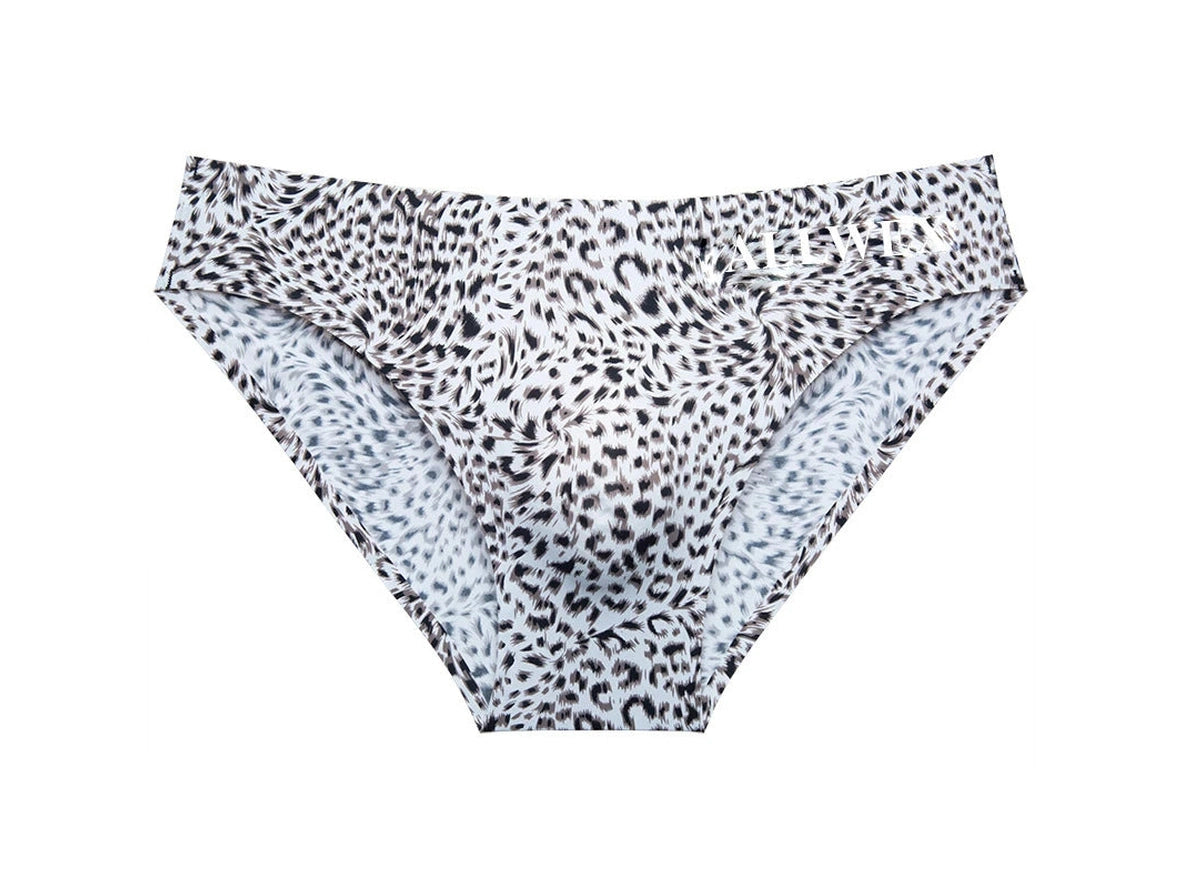 Gay Briefs | ALLMIX Soft Bulge Pouch Animal Print Briefs