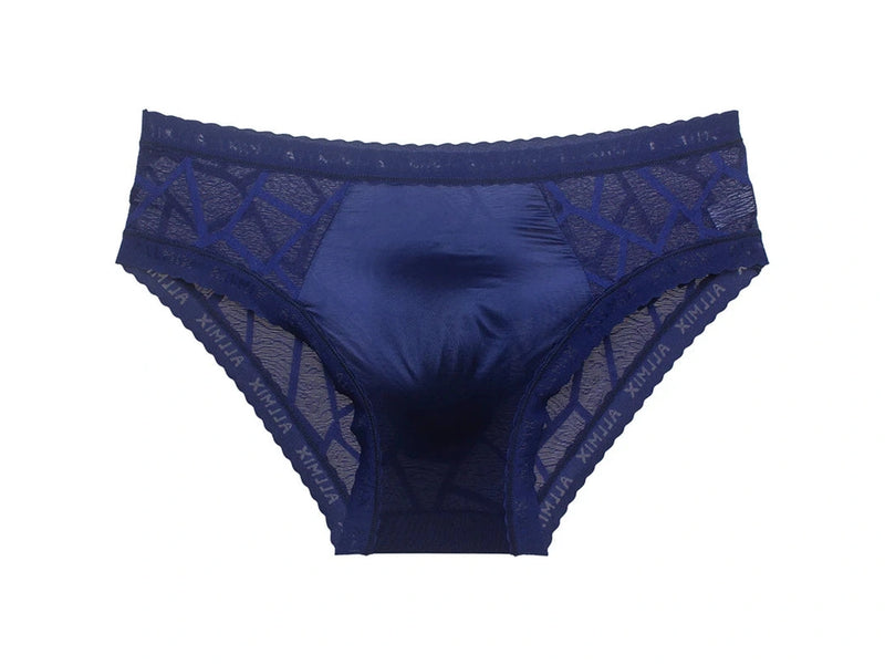 Gay Briefs | ALLMIX Soft Bulge Pouch Seamless Lace Briefs