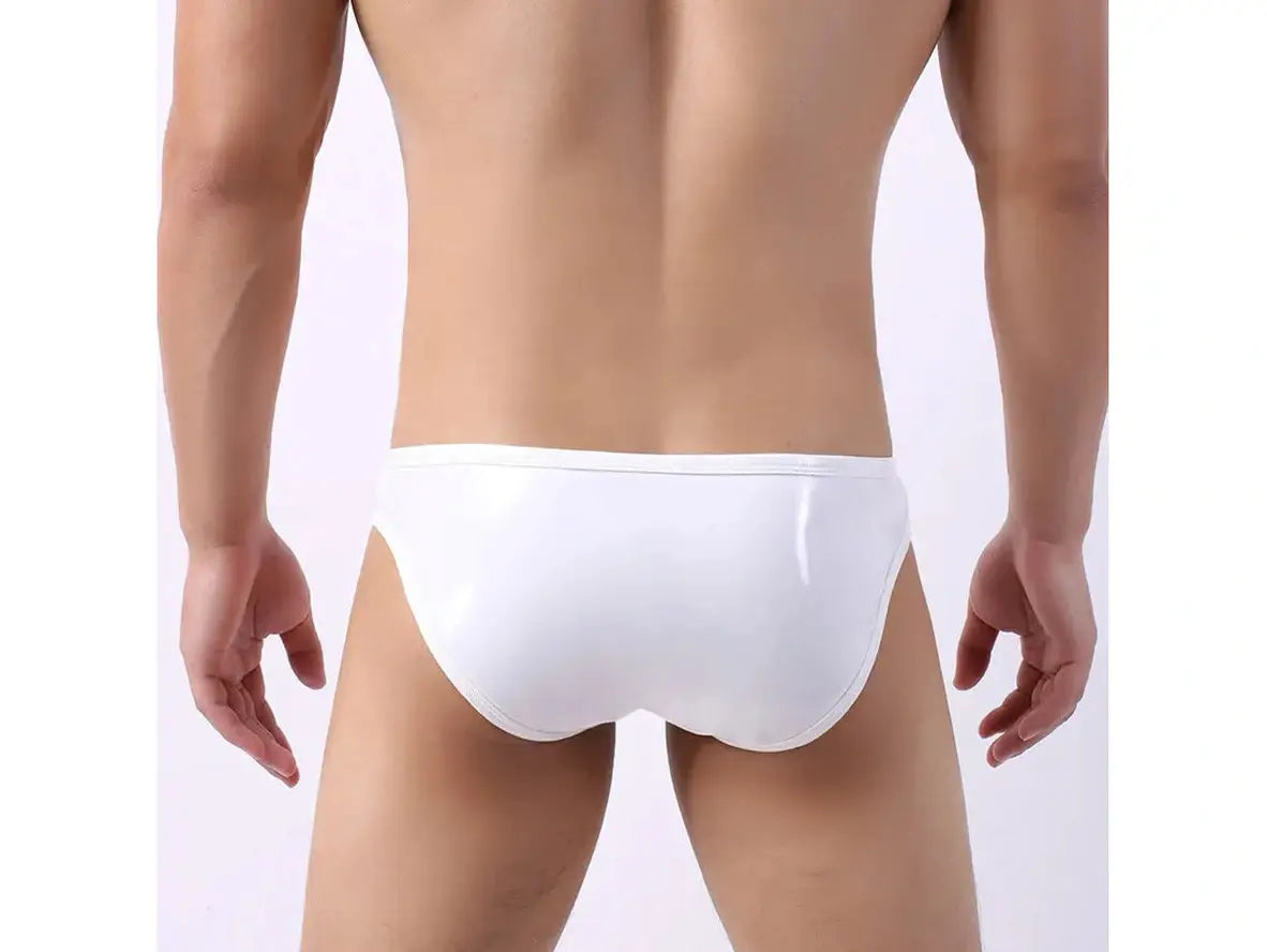 Gay Briefs | CIOKICX Underwear Faux Leather Briefs