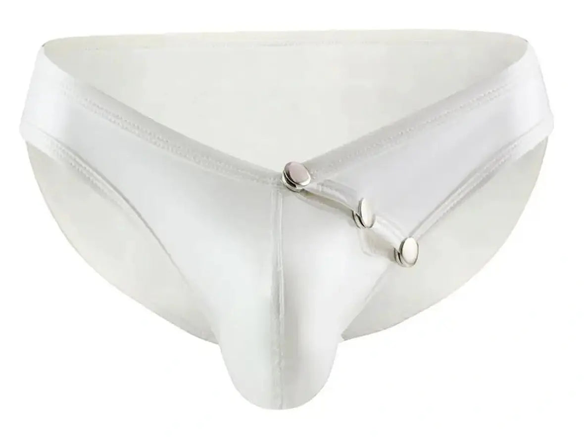Gay Briefs | CIOKICX Underwear Faux Leather Briefs
