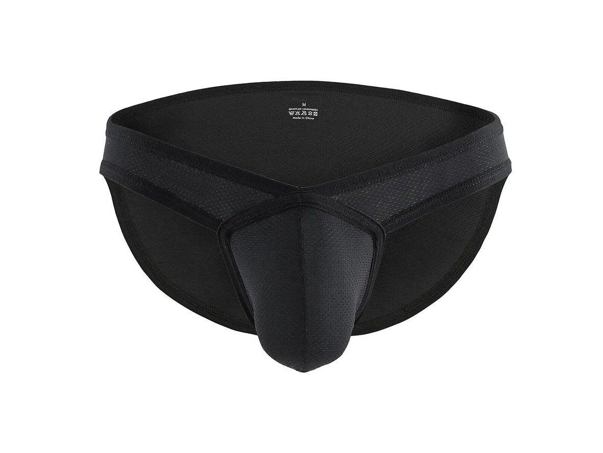 Gay Briefs | CLEVER-MENMODE Underwear Sexy Mesh Large Pouch Briefs