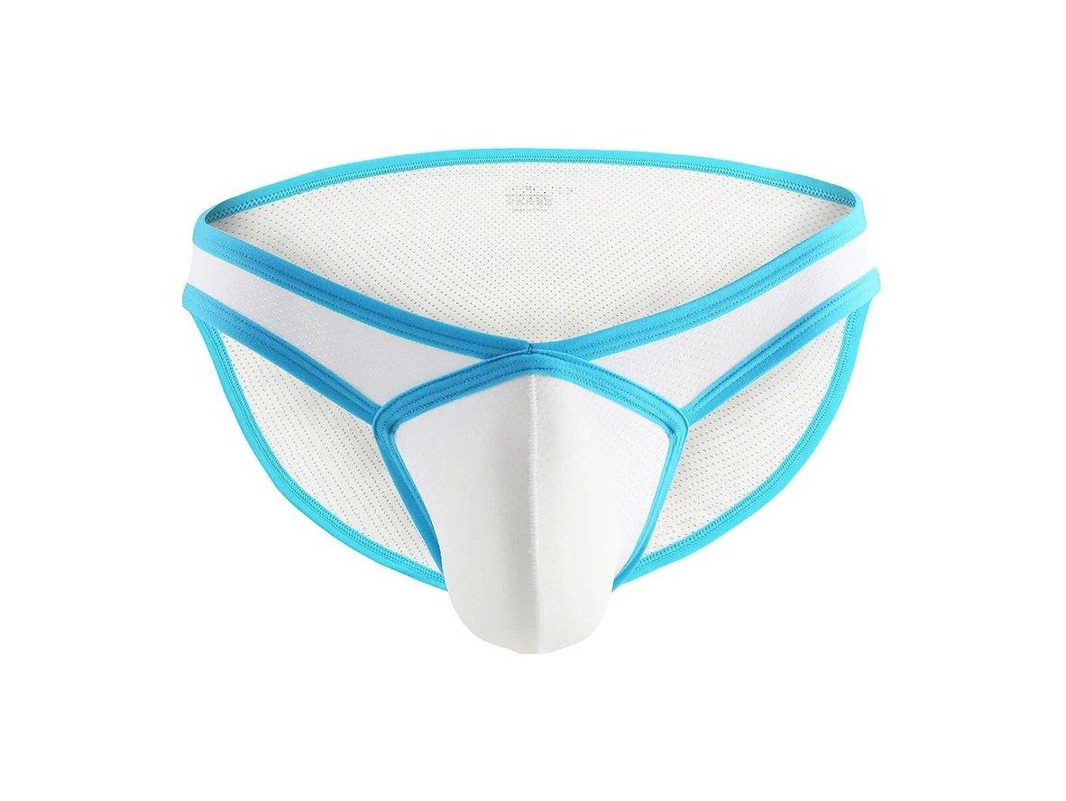 Gay Briefs | CLEVER-MENMODE Underwear Sexy Mesh Large Pouch Briefs