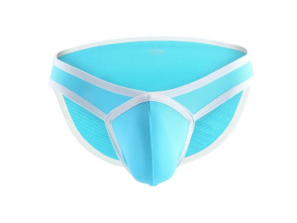 Gay Briefs | CLEVER-MENMODE Underwear Sexy Mesh Large Pouch Briefs