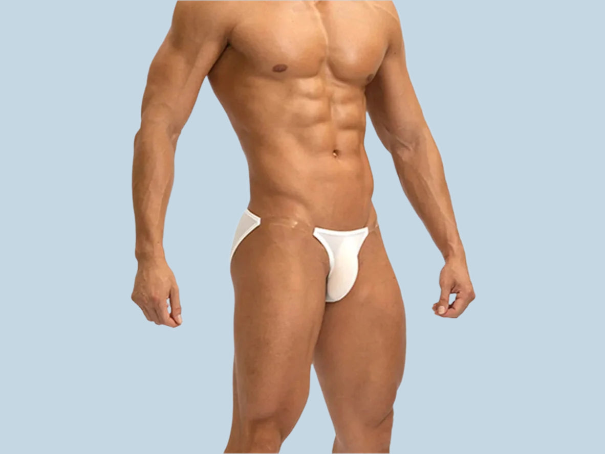 Gay Briefs | Clear Strap Mini Briefs